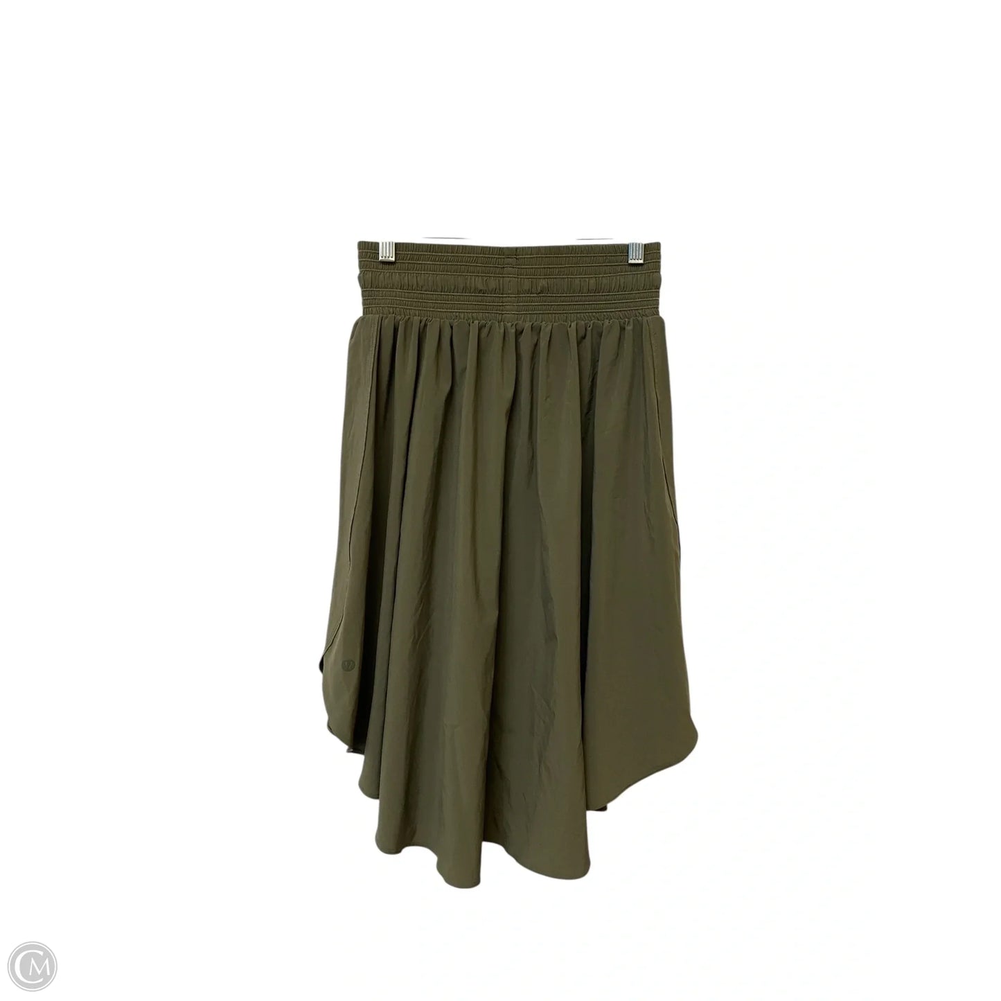 Athletic Skirt By Lululemon In Green, Size: Xs