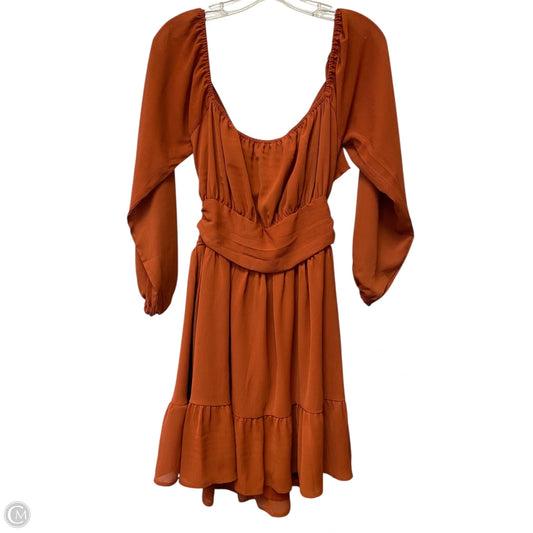 Dress Casual Short By Cmf In Orange, Size: L