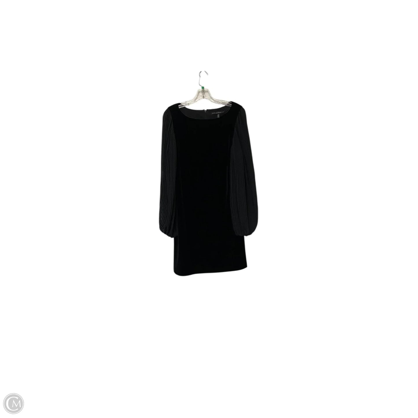 Dress Casual Midi By White House Black Market In Black, Size: 8