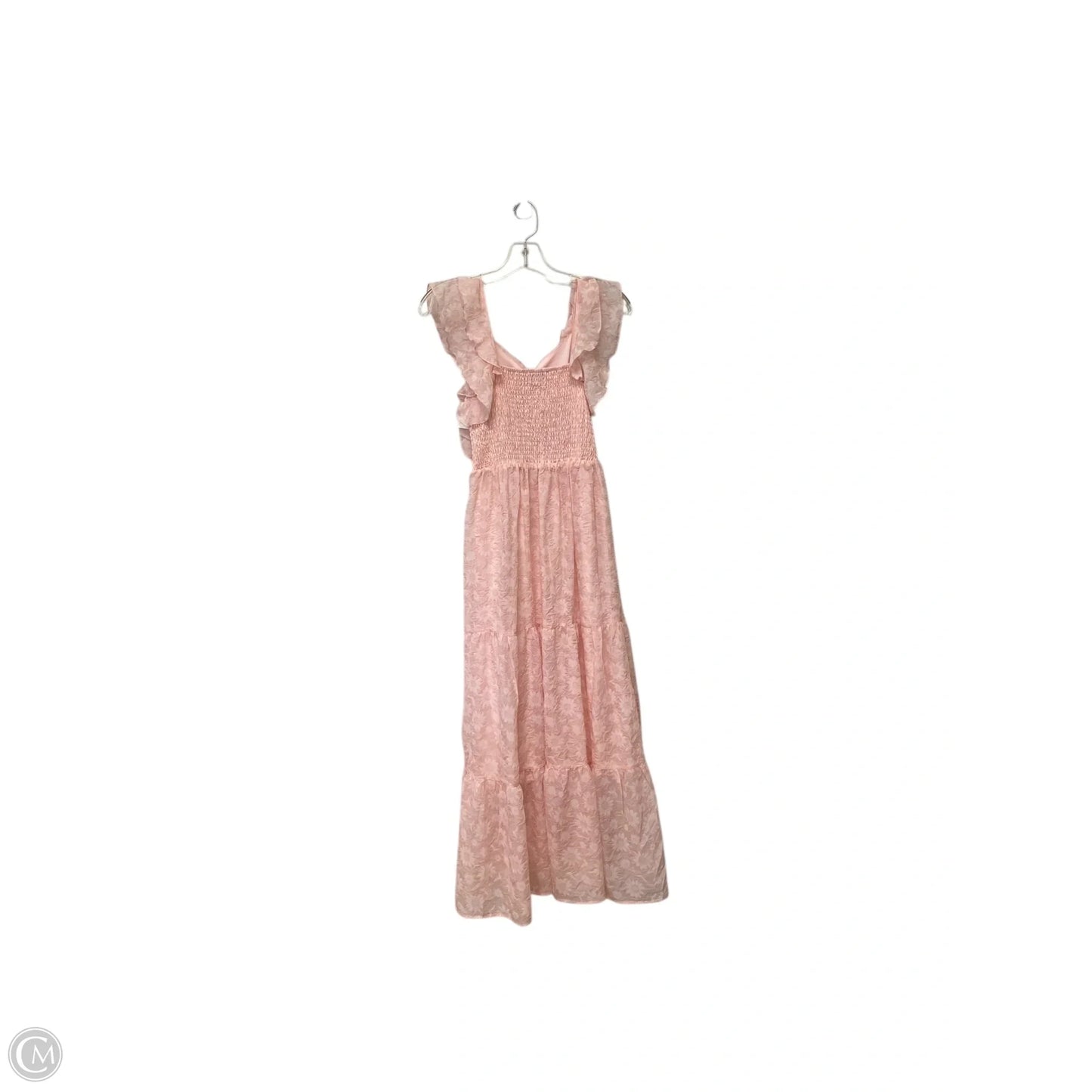 Dress Casual Maxi By Cmf In Pink, Size: S