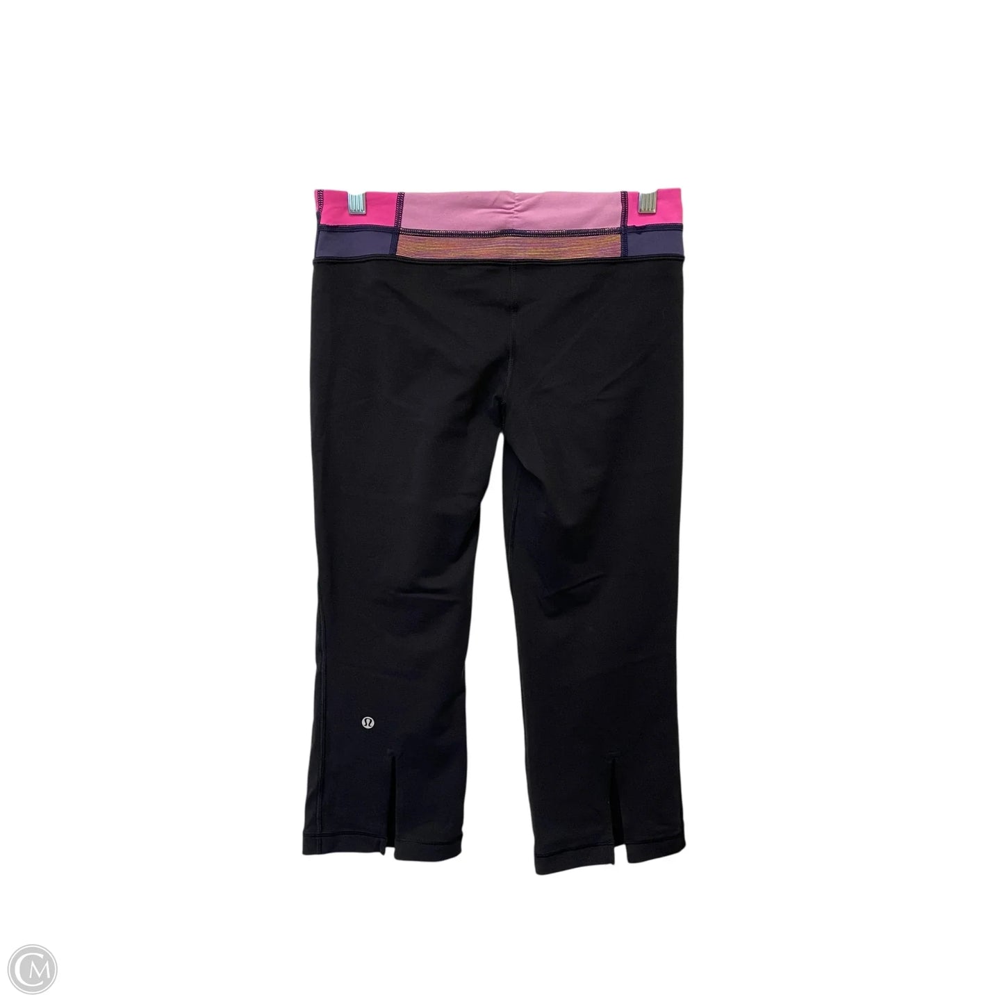 Athletic Capris By Lululemon In Black, Size: 6