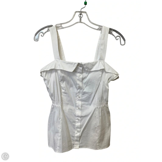 Top Sleeveless By White House Black Market In White, Size: 2