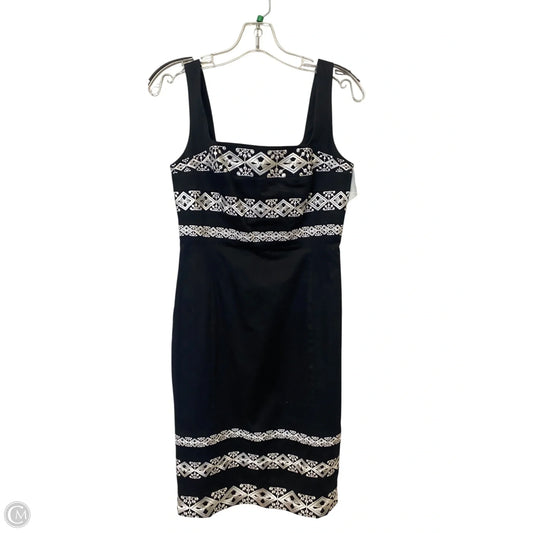 Dress Casual Midi By White House Black Market In Black, Size: 2