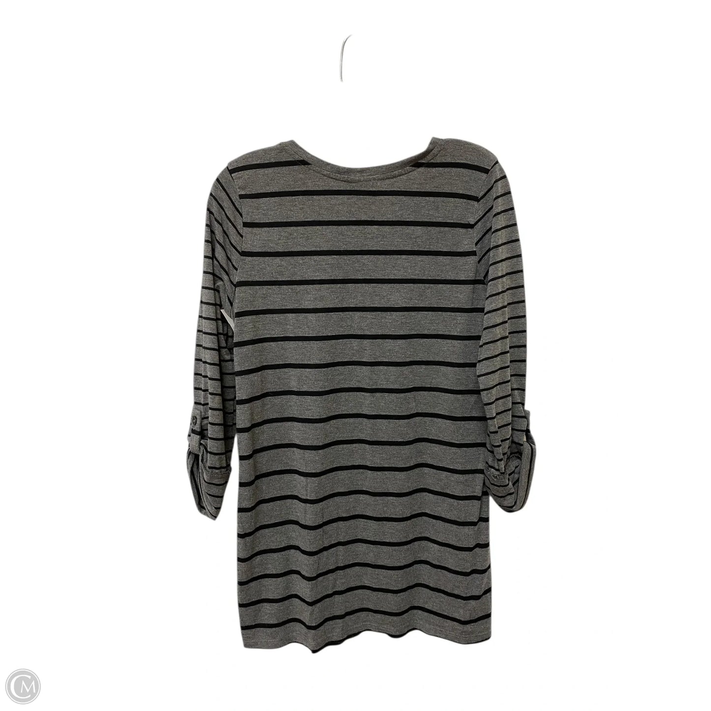 Top Long Sleeve Basic By Oh Baby By Motherhood In Striped Pattern, Size: M