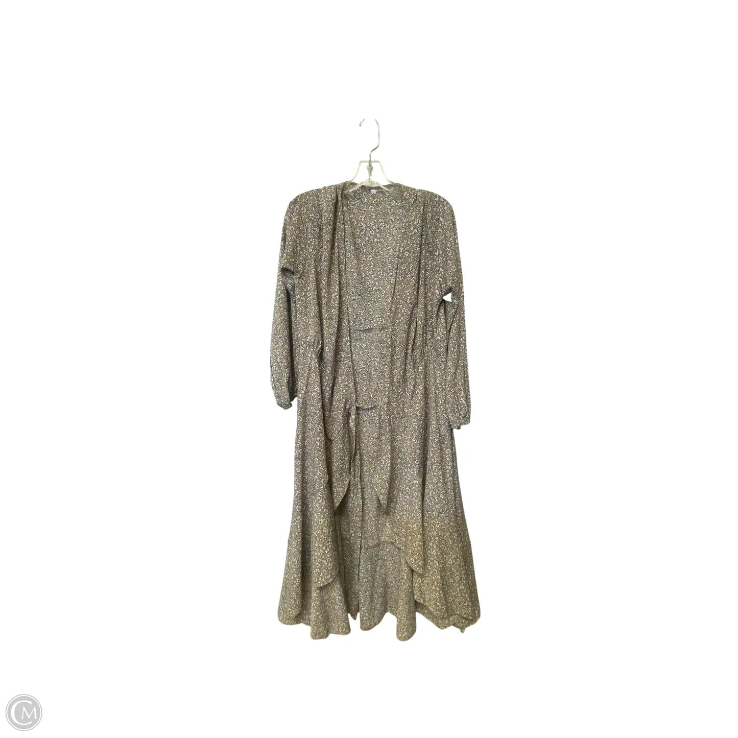 Dress Casual Maxi By Cmf In Green, Size: L