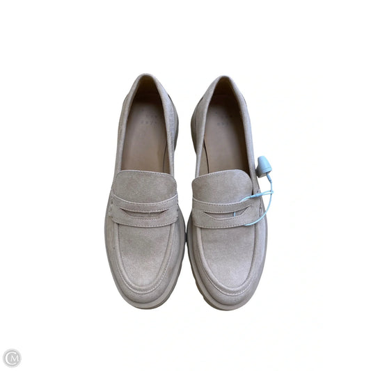 Shoes Heels Platform By A New Day In Brown, Size: 7