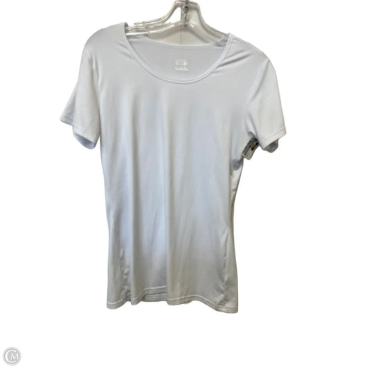 Top Short Sleeve Basic By 32 Degrees In White, Size: M