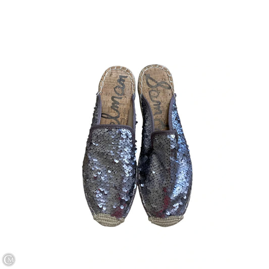 Shoes Flats By Sam Edelman In Silver, Size: 8