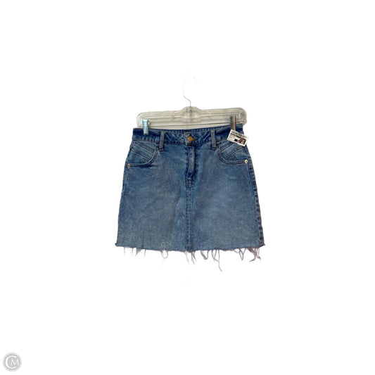 Skirt Mini & Short By Wild Fable In Blue Denim, Size: 4
