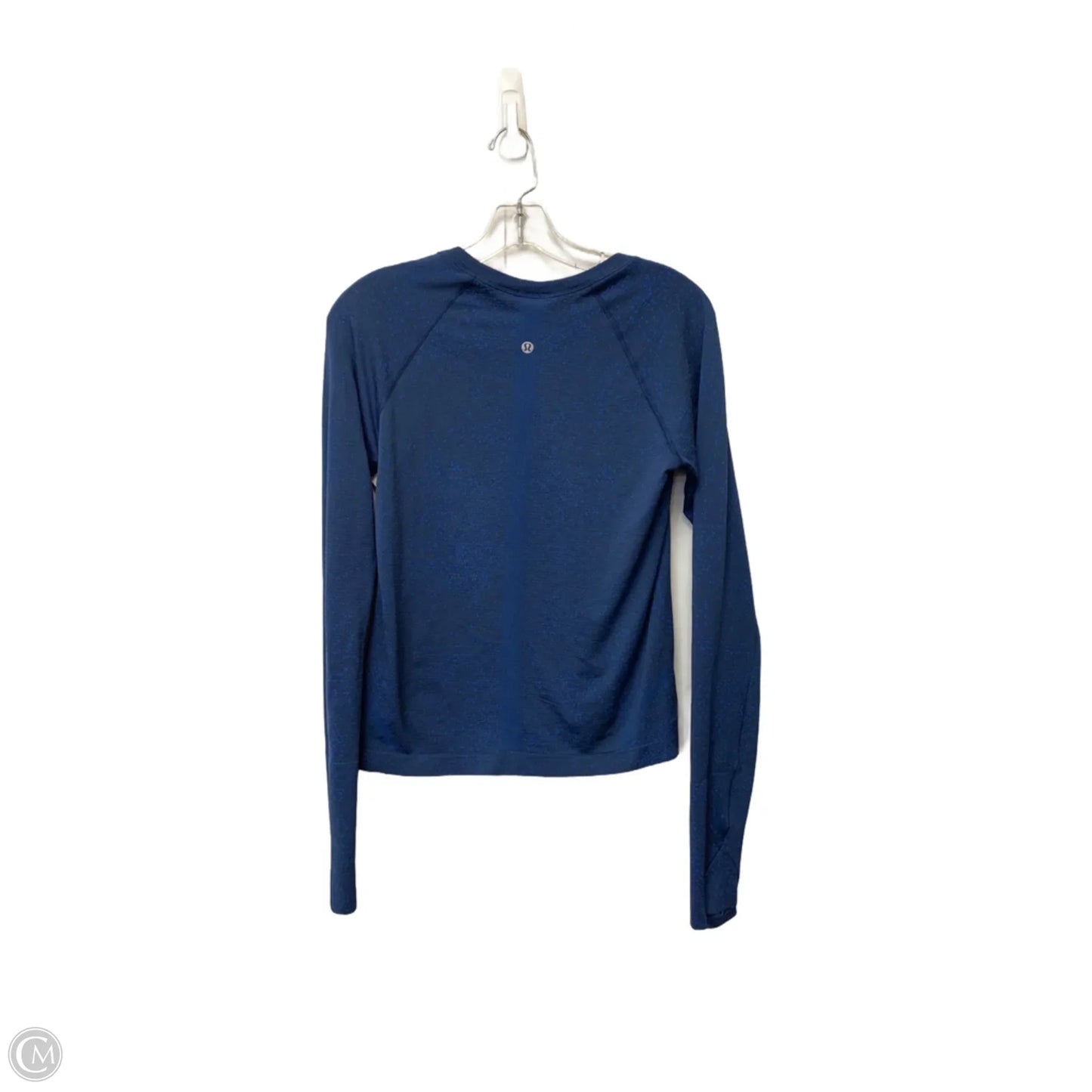 Top Long Sleeve Basic By Lululemon In Blue, Size: 4
