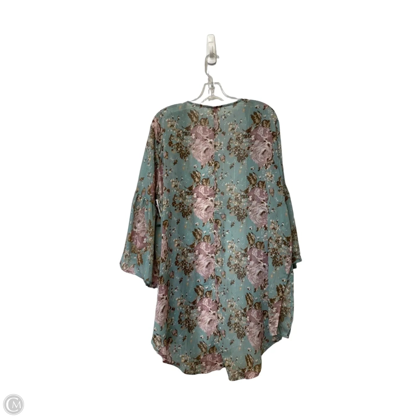 Shawl By Umgee In Floral Print, Size: M