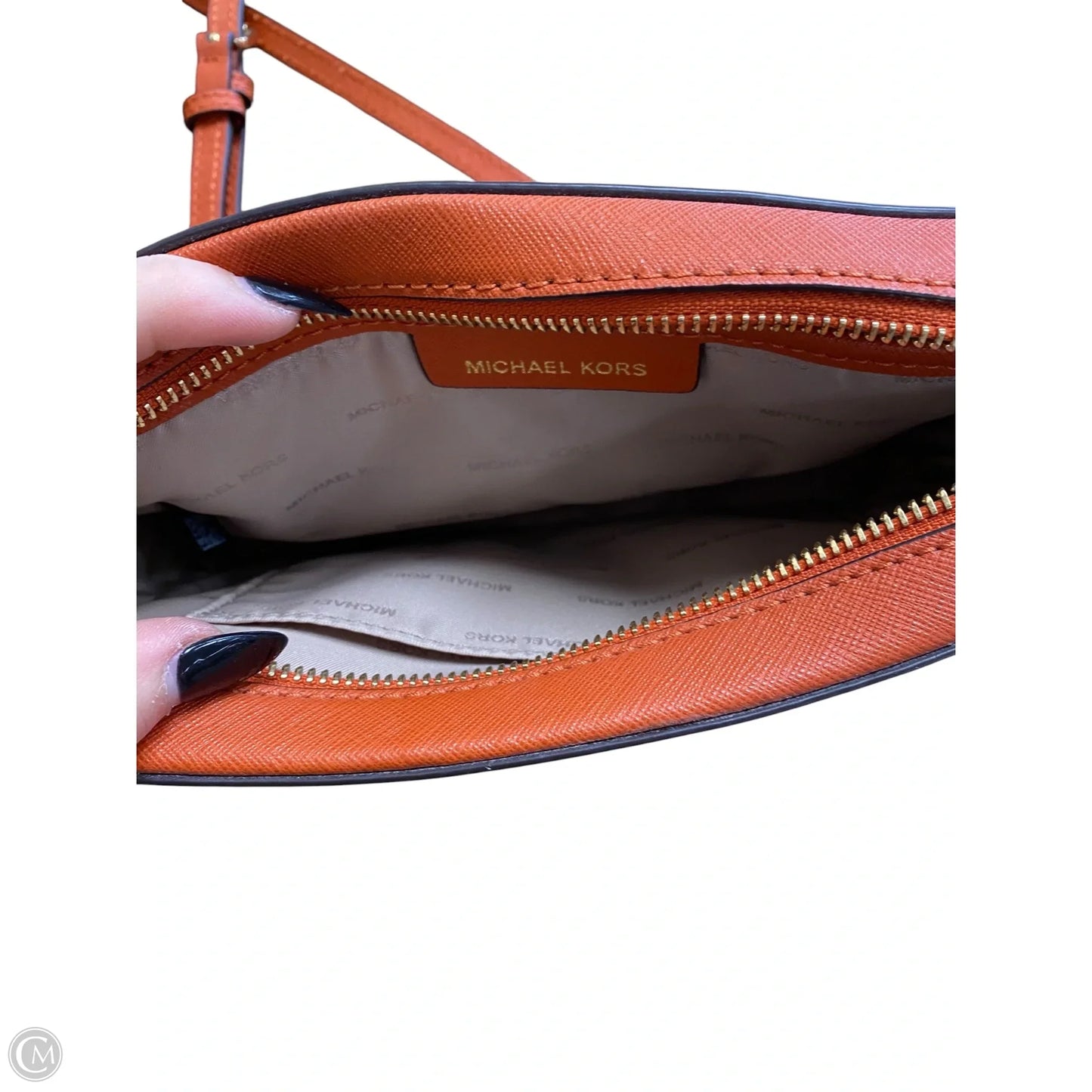 Crossbody Designer By Michael Kors, Size: Small