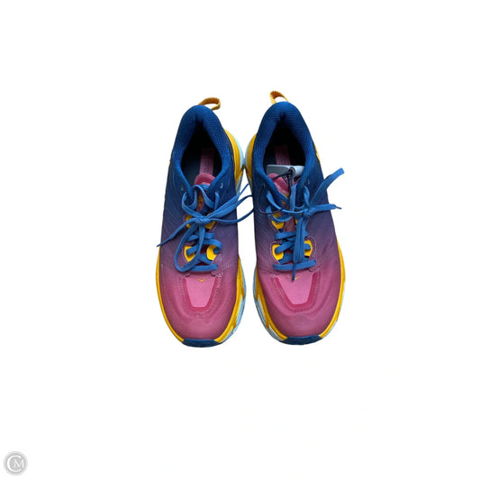 Shoes Athletic By Hoka In Multi-colored, Size: 6.5