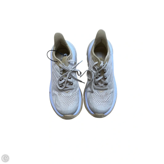 Shoes Athletic By Hoka In Beige, Size: 6.5