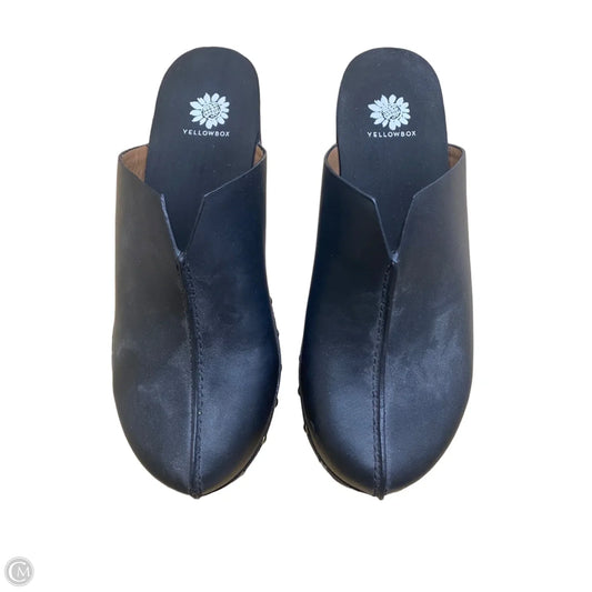 Shoes Heels Platform By Yellow Box In Black, Size: 9
