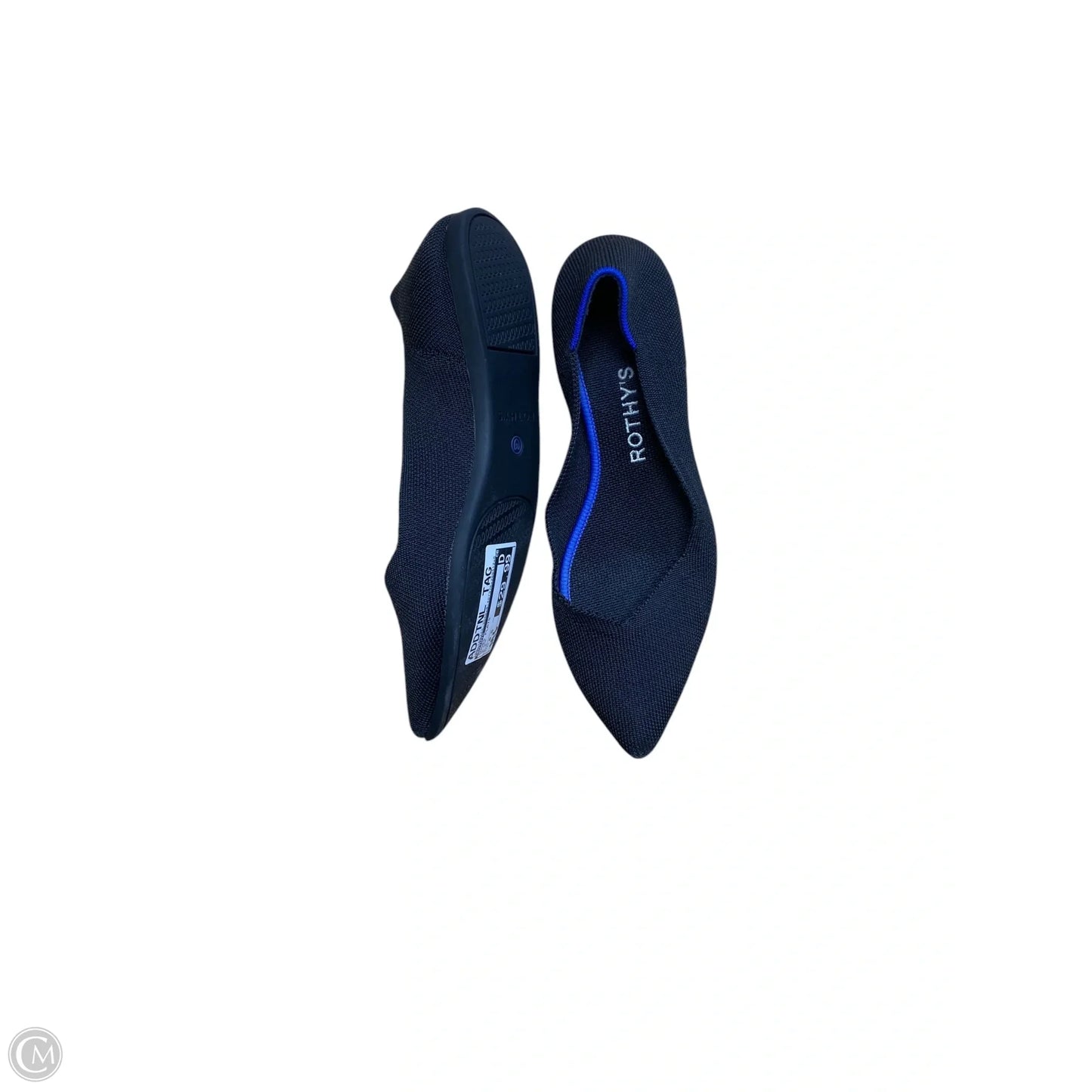 Shoes Flats By Rothys In Black, Size: 6.5