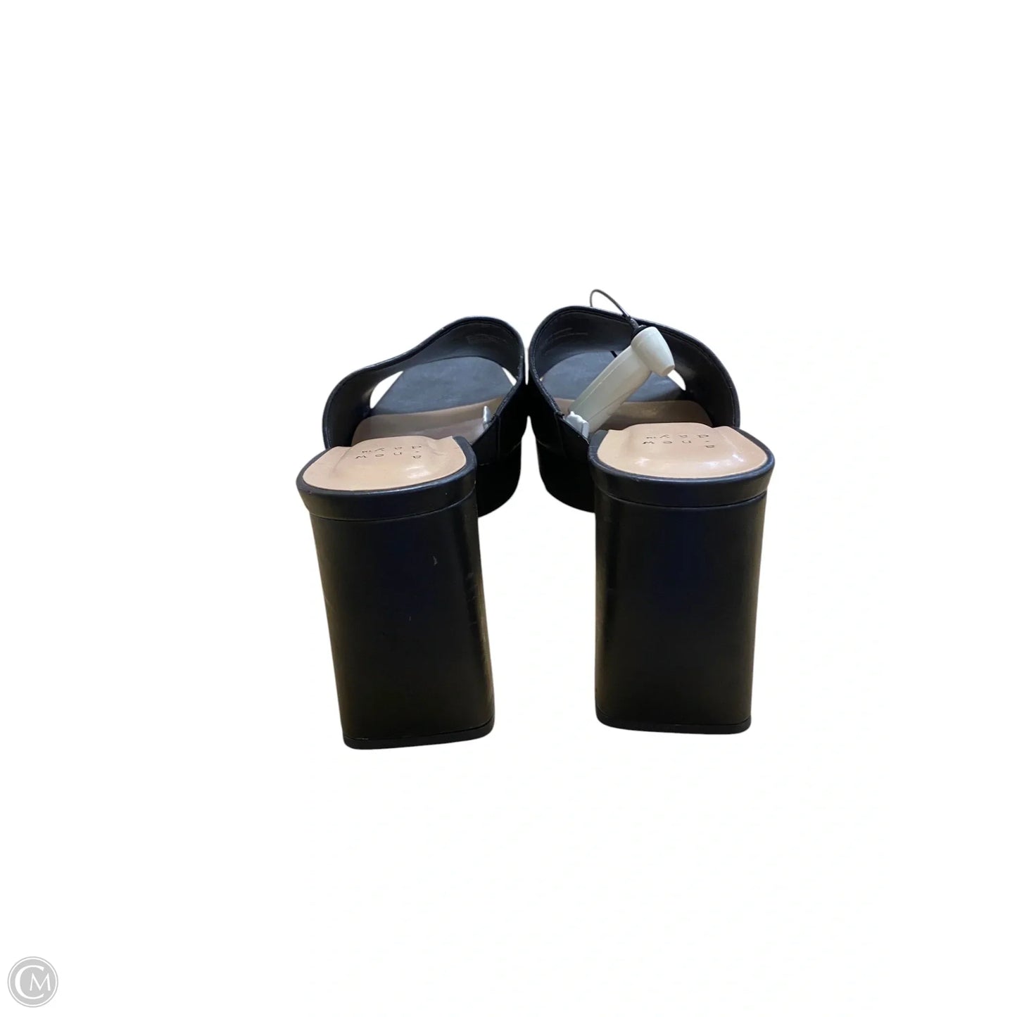 Sandals Heels Block By A New Day In Black, Size: 8.5