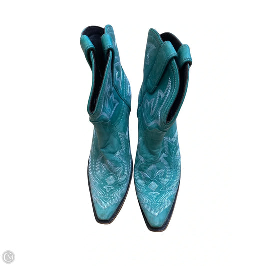 Boots Western By Cma In Green, Size: 10.5