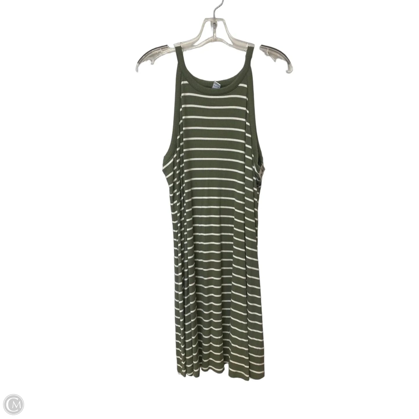 Dress Casual Midi By Old Navy In Striped Pattern, Size: Xl