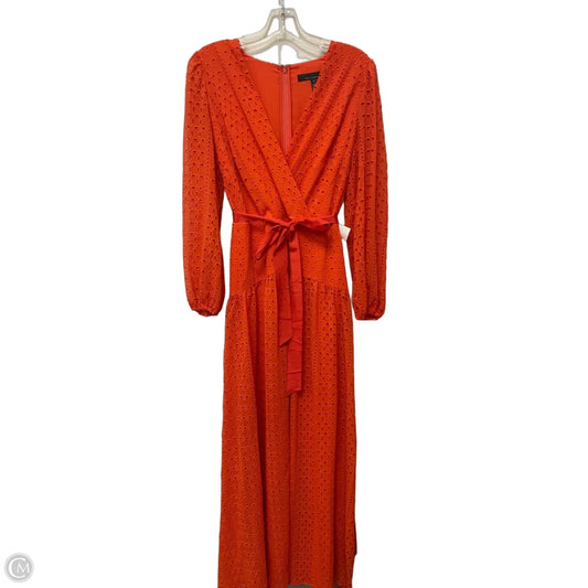 Dress Party Long By White House Black Market In Red, Size: S