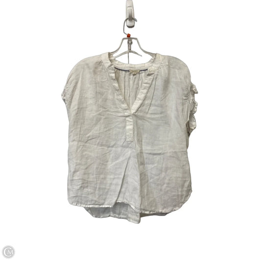 Top Short Sleeve Basic By Pilcro In White, Size: M