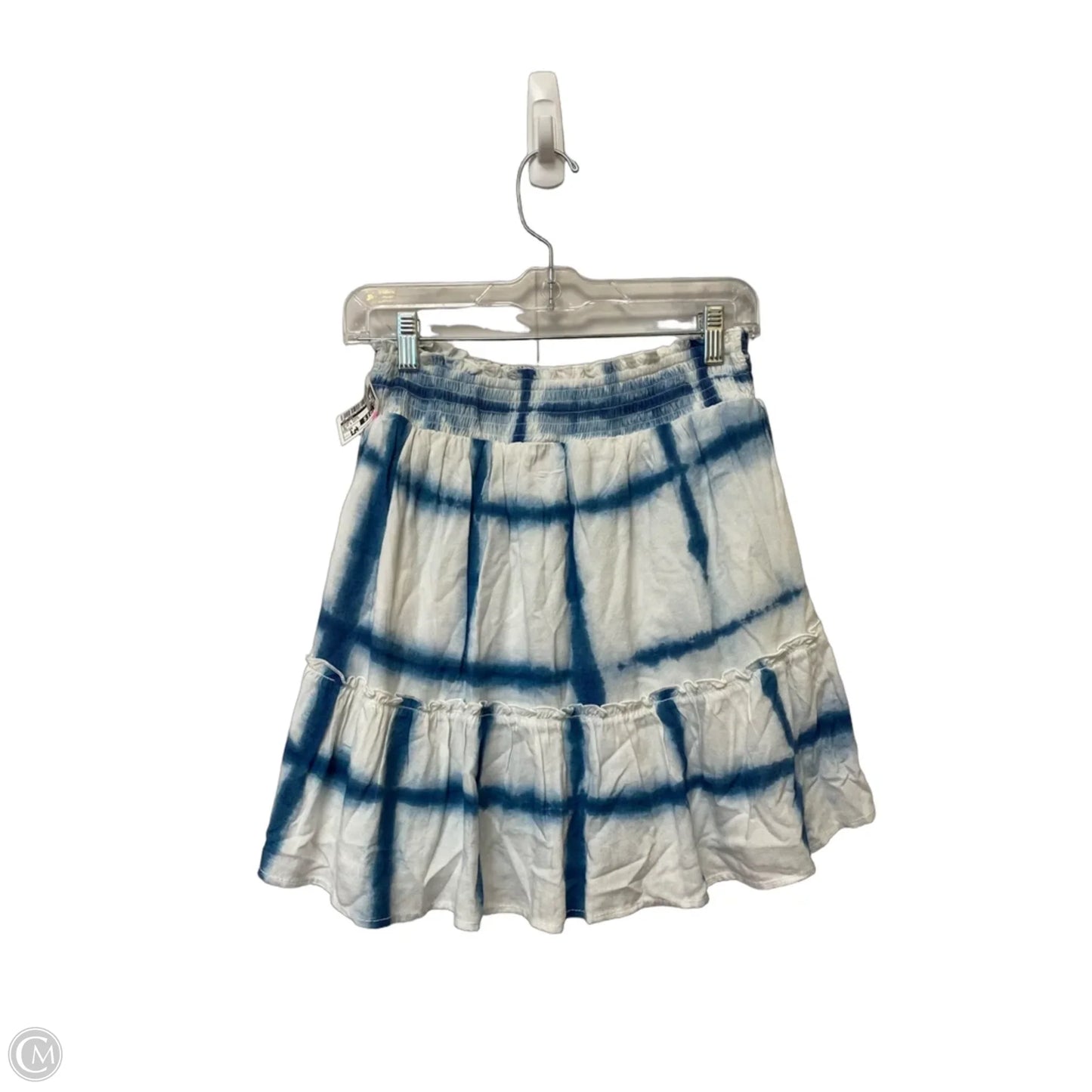 Skirt Midi By Pilcro In Blue & White, Size: Xs