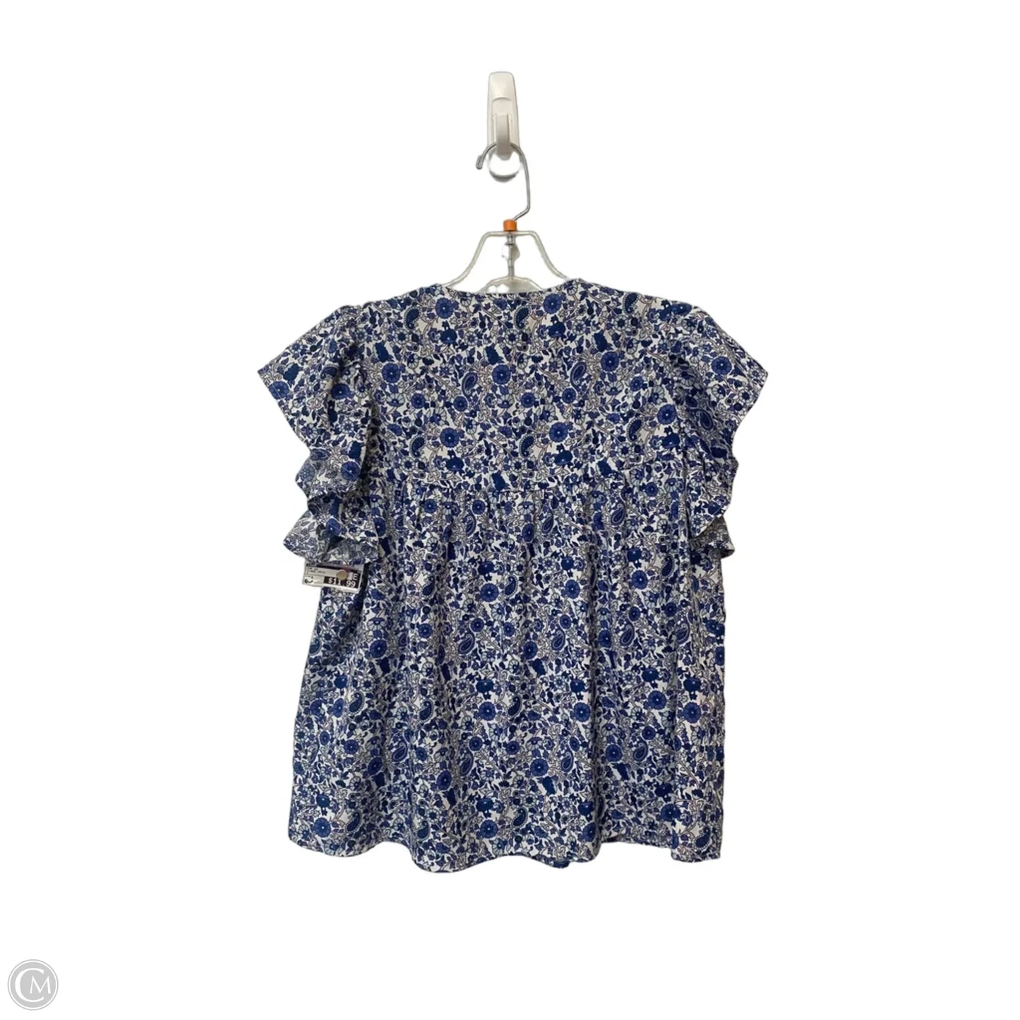 Top Short Sleeve By Thml In Floral Print, Size: S