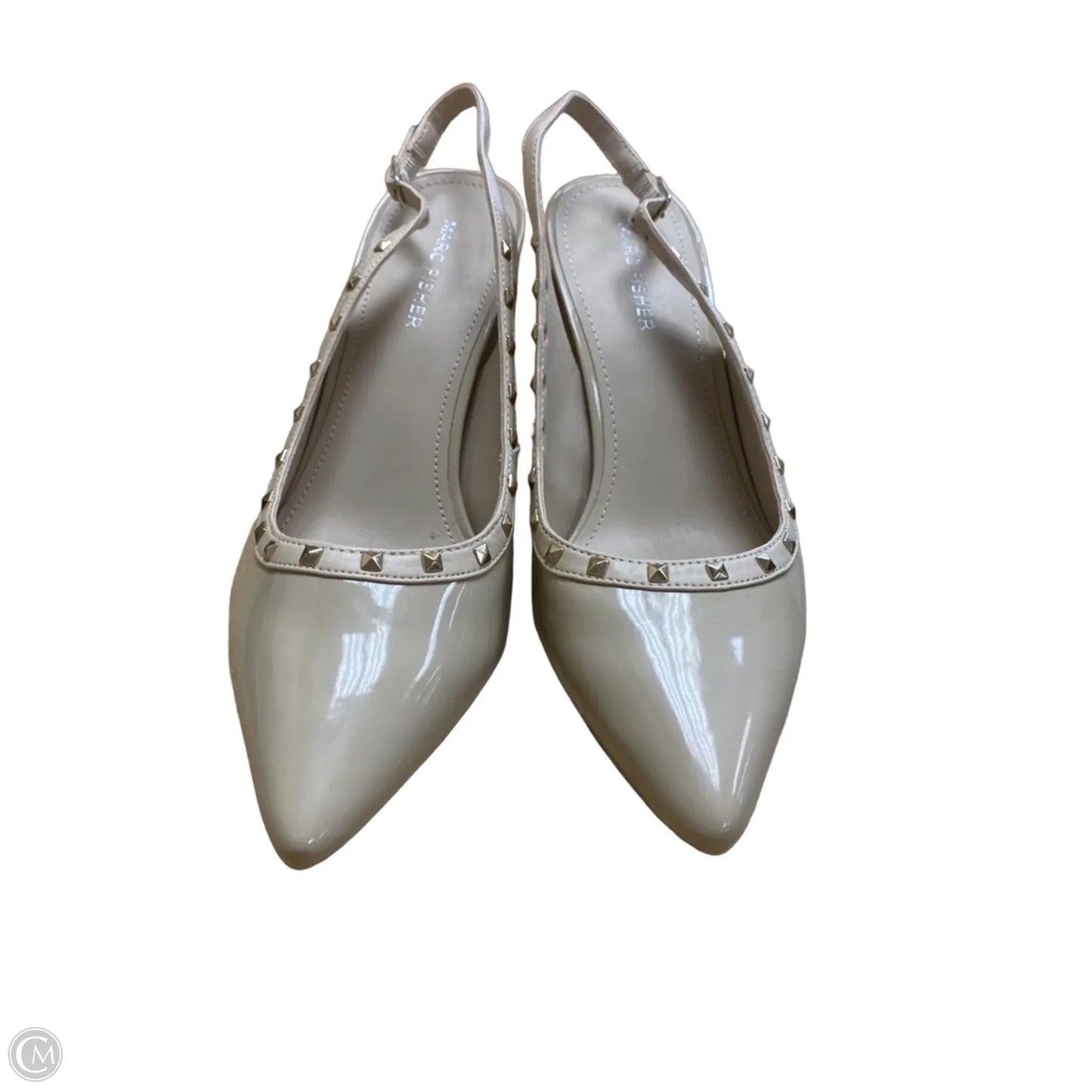 Shoes Heels Block By Marc Fisher In Beige, Size: 7