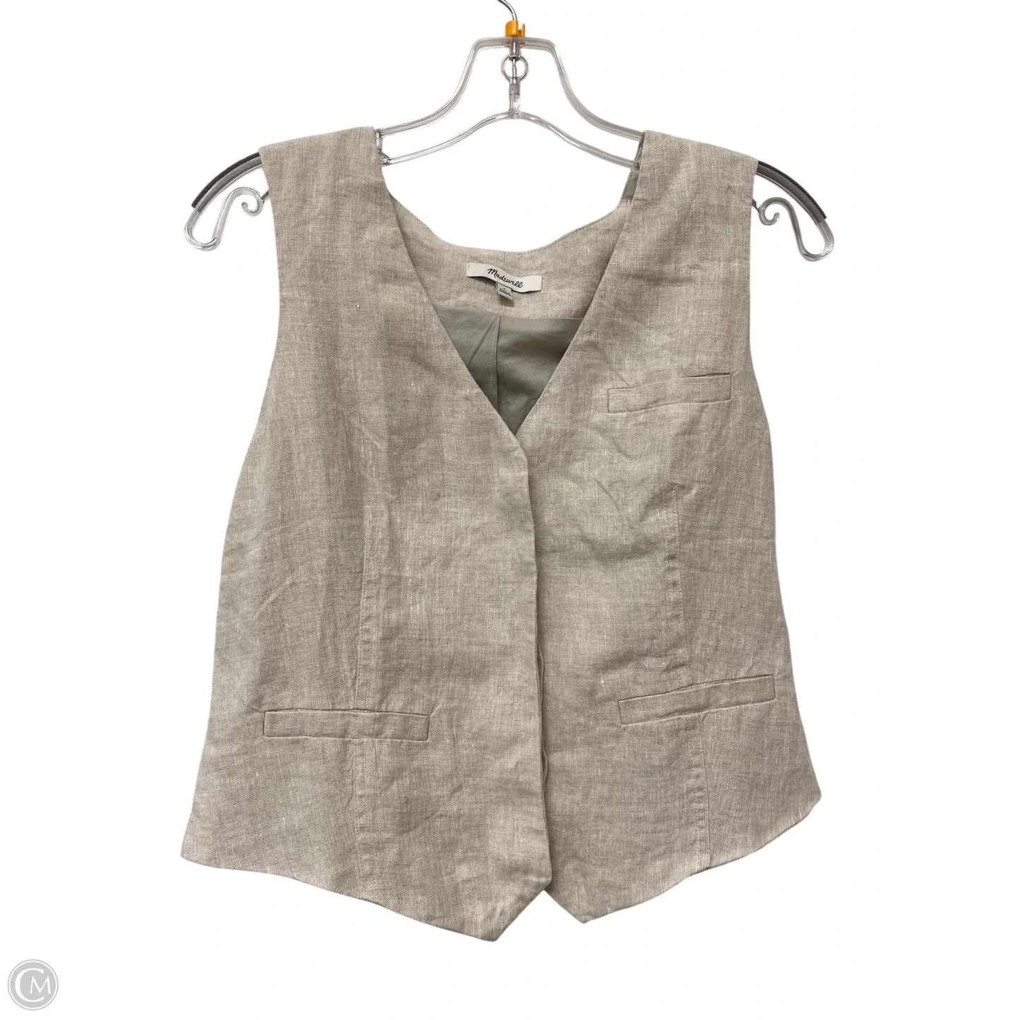 Vest Other By Madewell In Brown, Size: 8