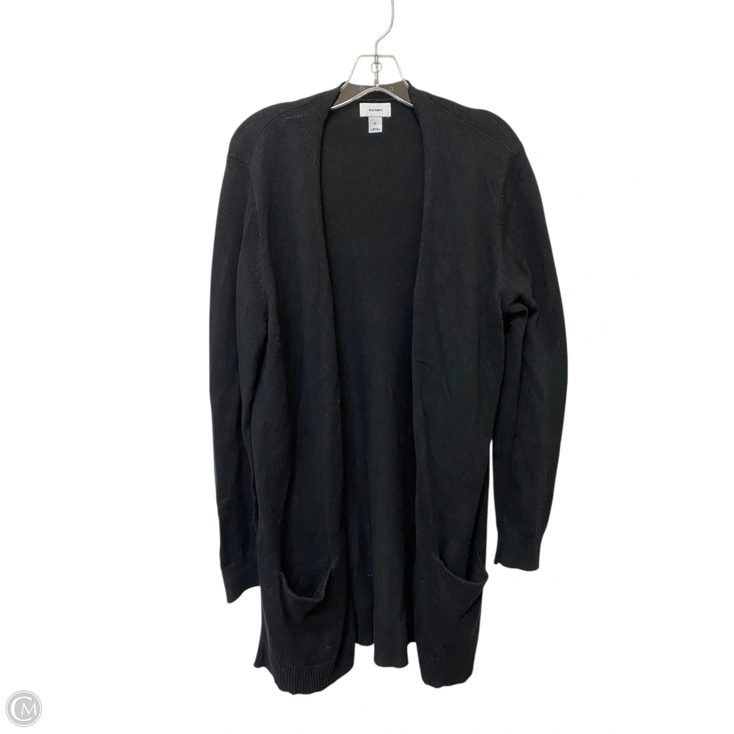 Cardigan By Old Navy In Black & Blue, Size: Xl