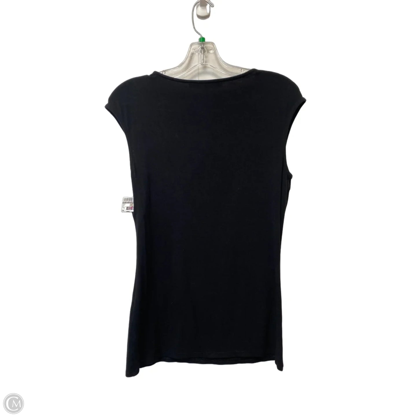 Top Short Sleeve By White House Black Market In Black, Size: Xs