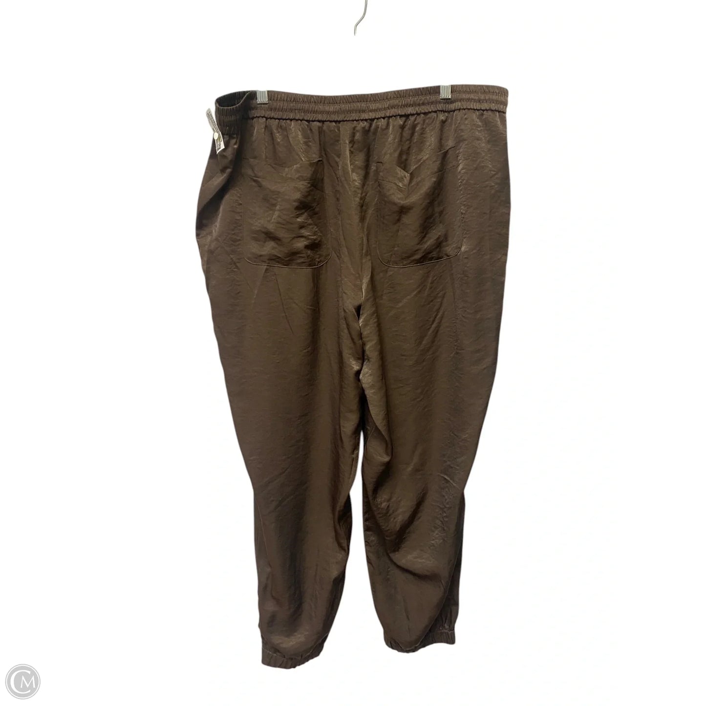 Pants Lounge By Simply Vera In Brown, Size: Xxl