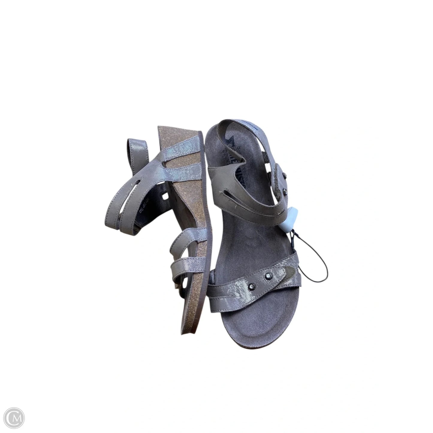 Shoes Heels Block By Mephisto In Bronze, Size: 10