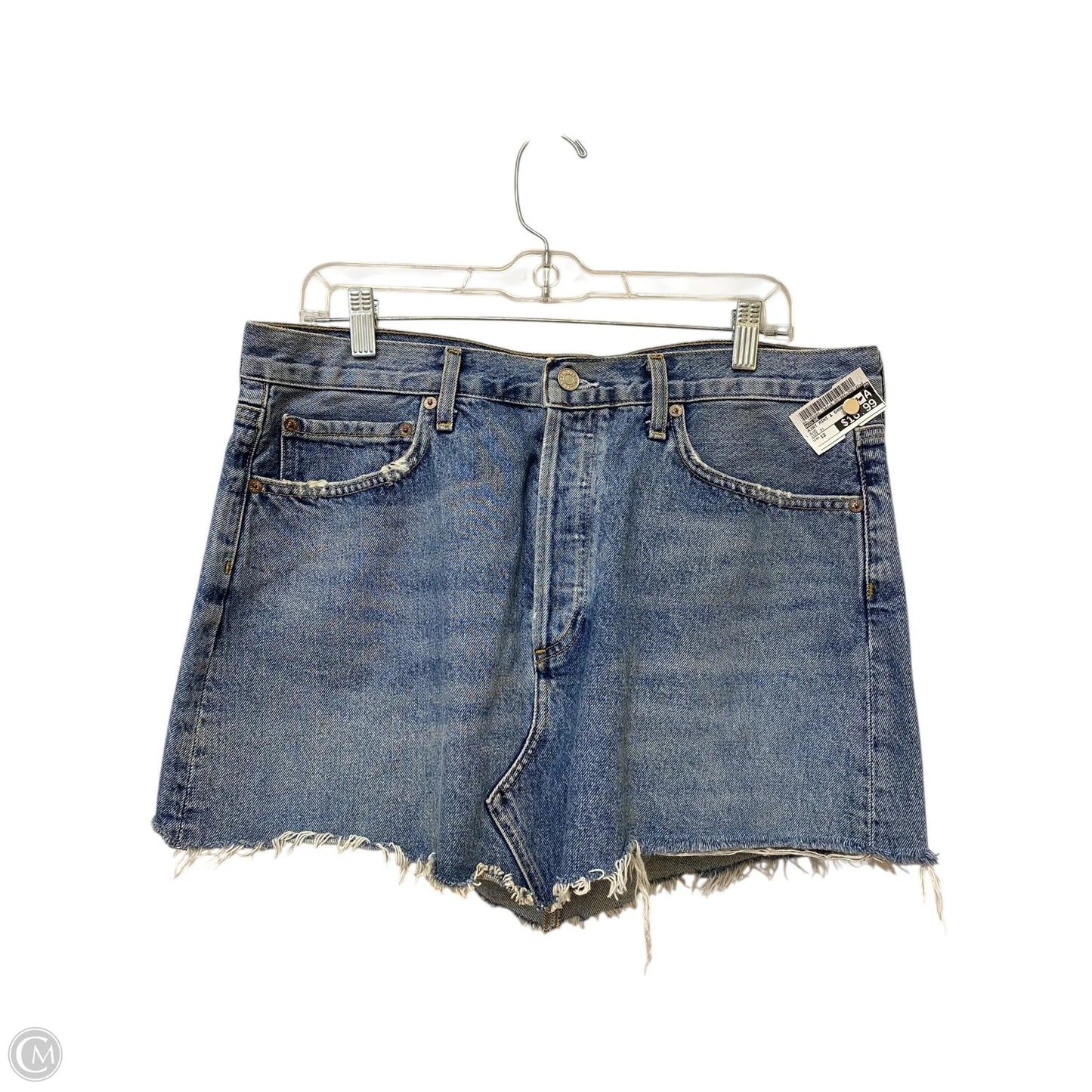 Skirt Mini & Short By Agolde In Blue, Size: 12