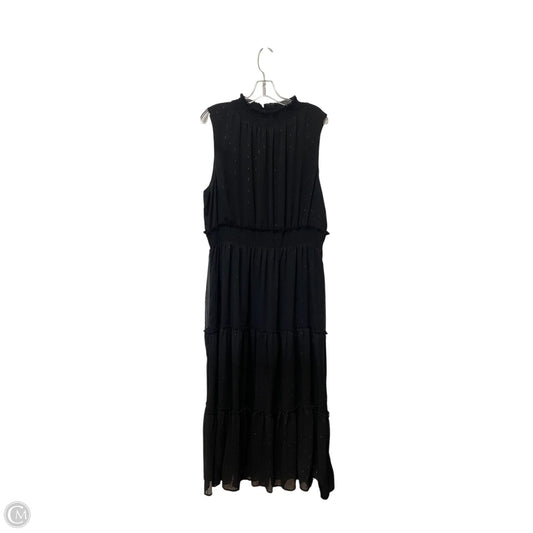 Dress Party Long By Draper James In Black, Size: Xxl