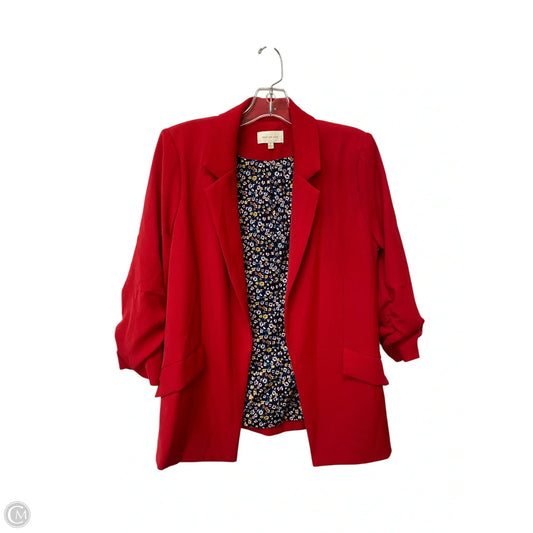 Blazer By Skies Are Blue In Red, Size: S