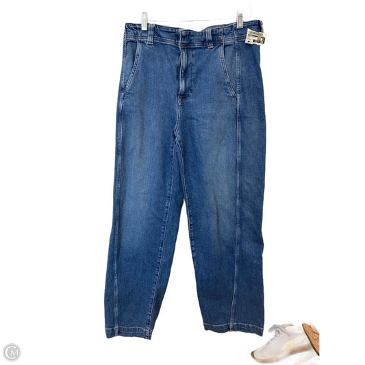 Jeans Wide Leg By Madewell In Blue, Size: 10