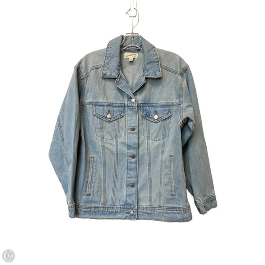 Jacket Denim By Universal Thread In Blue, Size: S