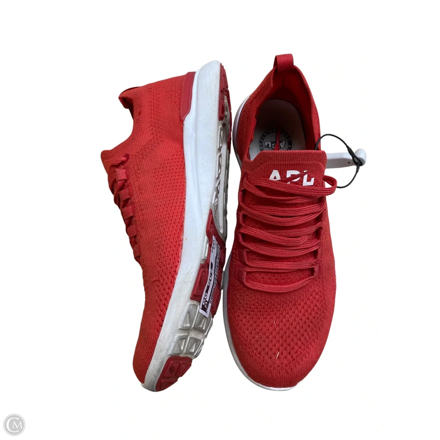 Shoes Designer By Apl In Red, Size: 8
