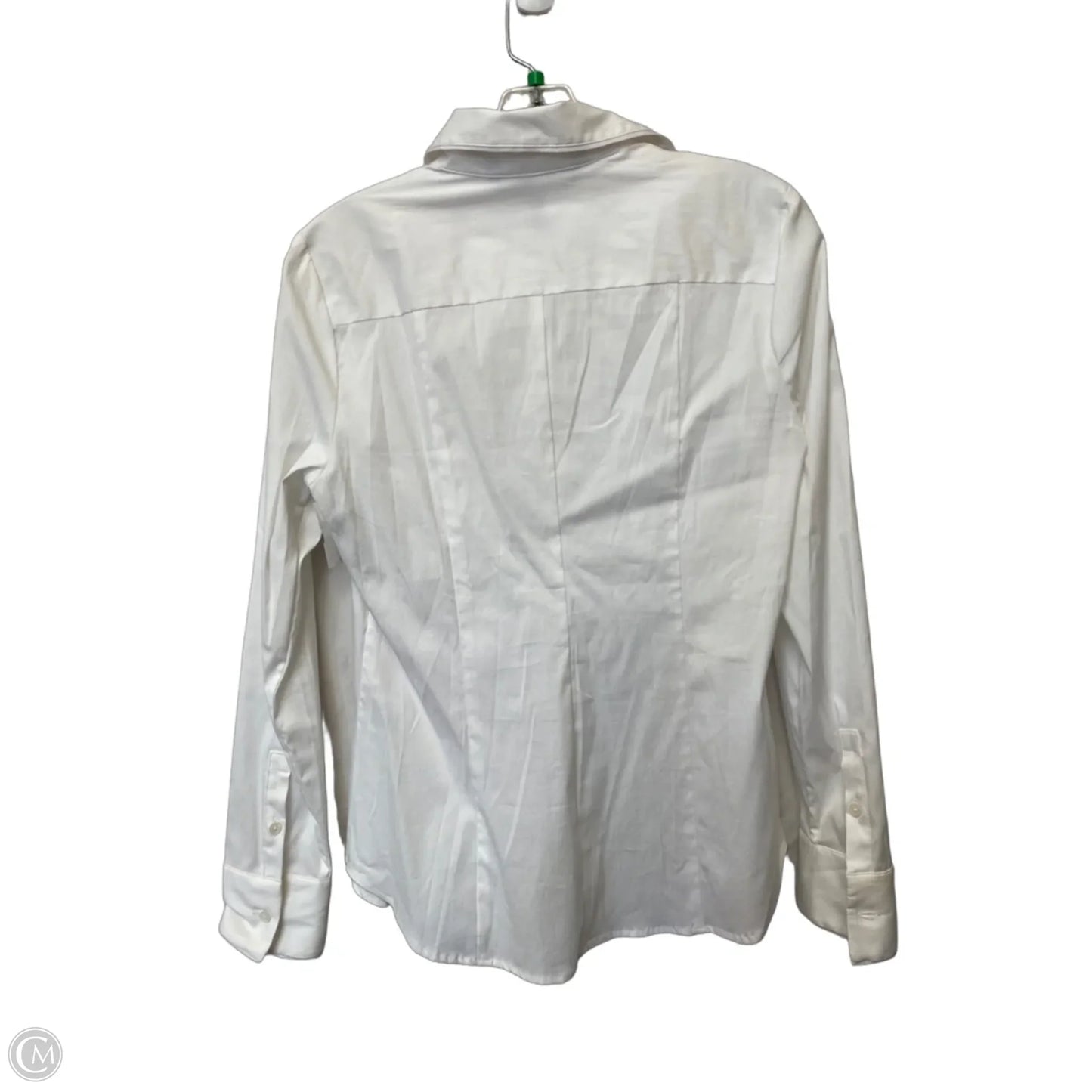 Top Short Sleeve Basic By White House Black Market In White, Size: Xxs