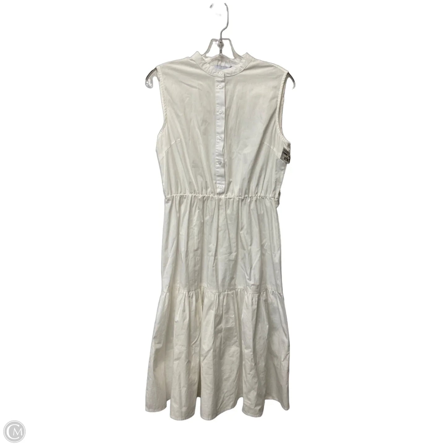 Dress Casual Midi By Cma In White, Size: M