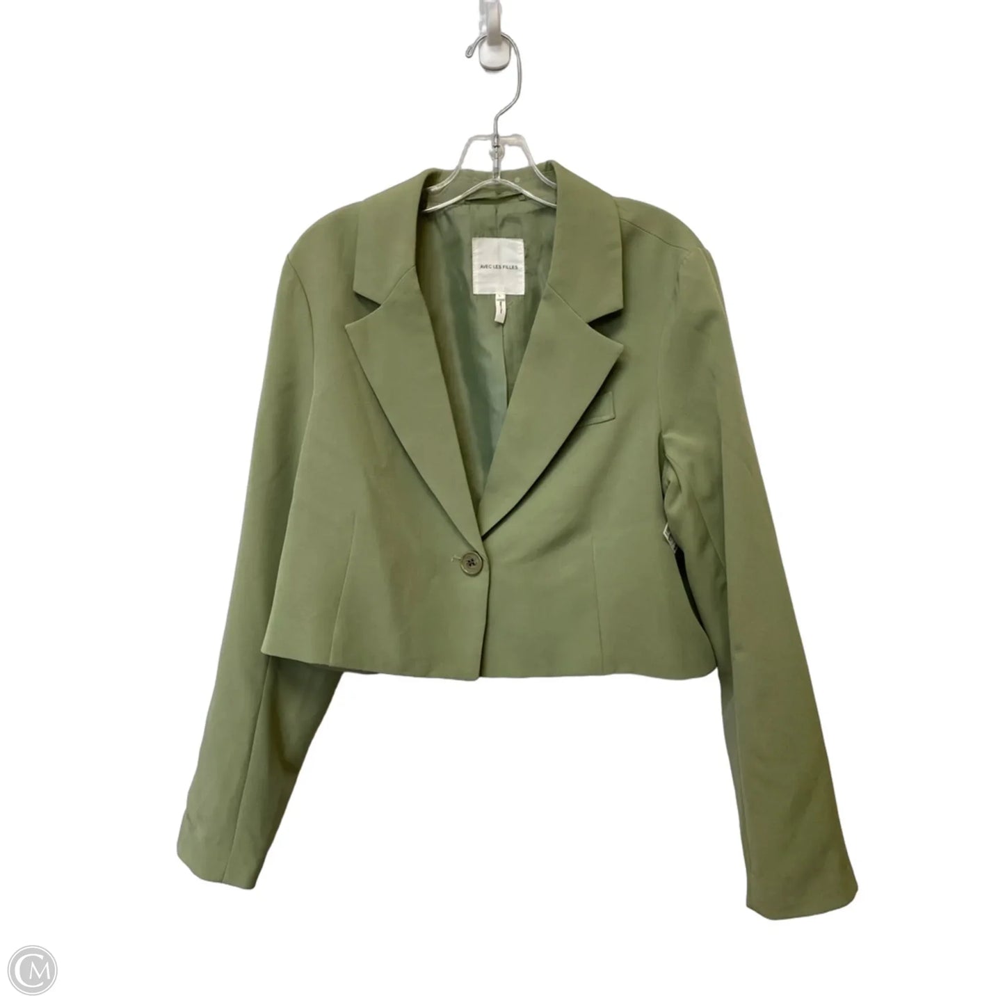 Blazer By Avec Les Filles In Green, Size: L