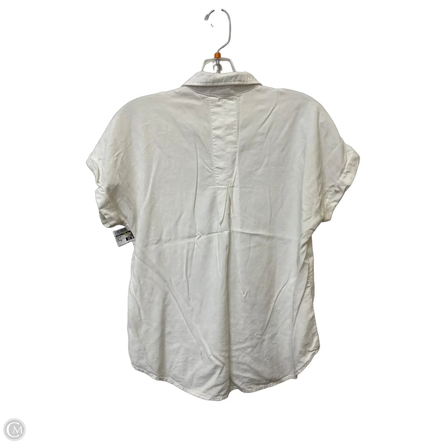 Top Short Sleeve By Cloth & Stone In White, Size: Xs