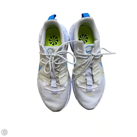 Shoes Athletic By Nike In White, Size: 7.5