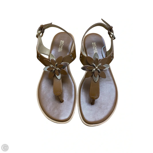 Shoes Flats By Michael By Michael Kors In Brown, Size: 6