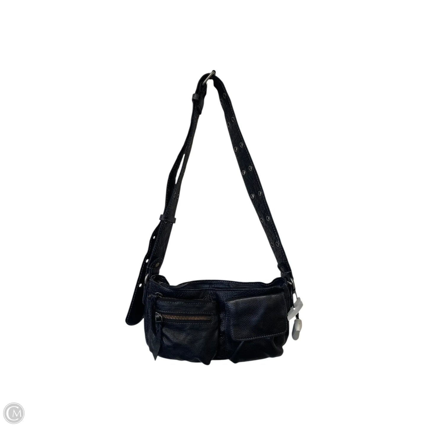 Handbag Leather By Free People, Size: Small