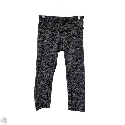 Athletic Leggings By Lululemon In Grey, Size: M
