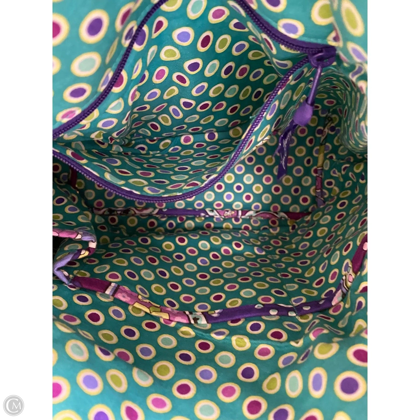 Handbag By Vera Bradley, Size: Medium