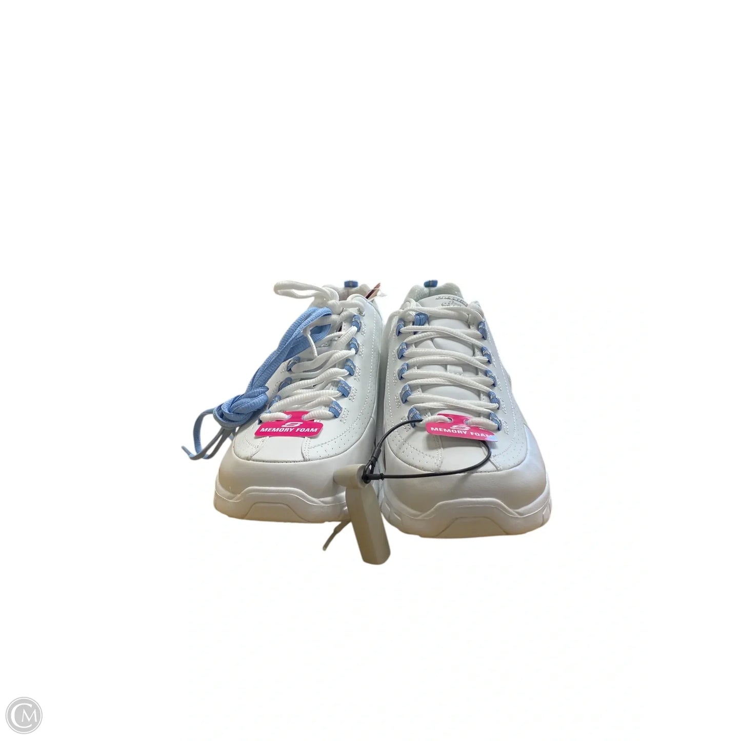 Shoes Athletic By Skechers In White, Size: 9.5