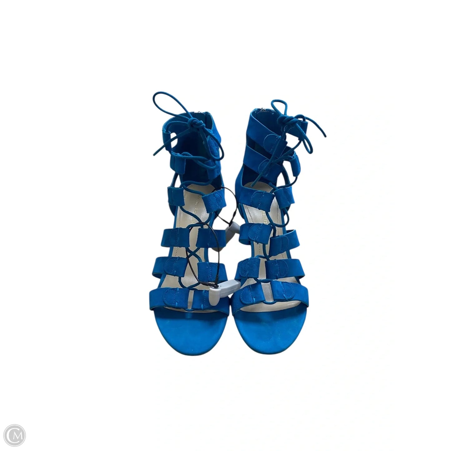 Shoes Heels Block By Marc Fisher In Blue, Size: 9